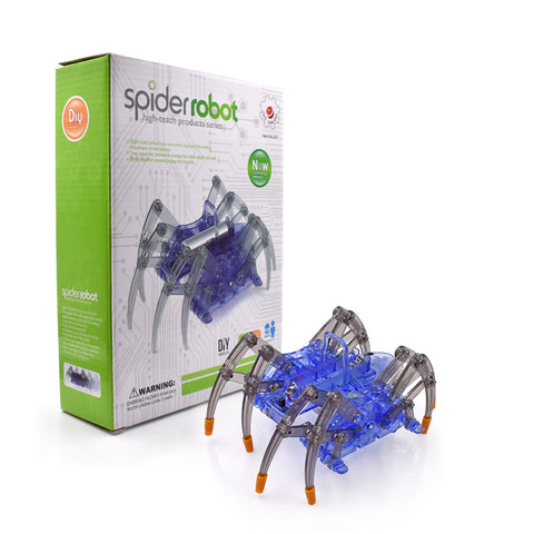 Electric Spider Robot kit DIY Educational Intelligence Development Assembles Kids Children Puzzle Action Kits