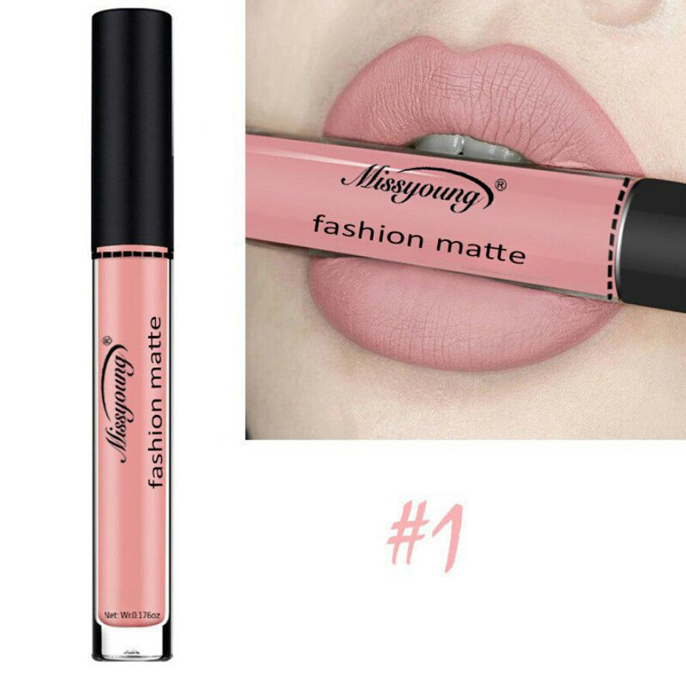 MISS YOUNG Liquid Lipstick Moisturizer Velvet Lipstick Cosmetic Beauty Makeup