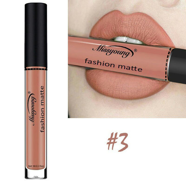 MISS YOUNG Liquid Lipstick Moisturizer Velvet Lipstick Cosmetic Beauty Makeup