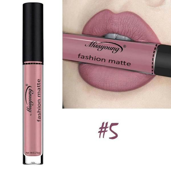 MISS YOUNG Liquid Lipstick Moisturizer Velvet Lipstick Cosmetic Beauty Makeup