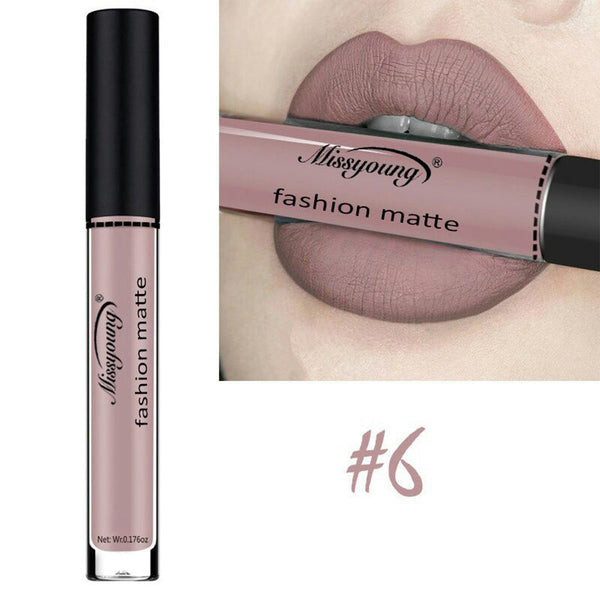 MISS YOUNG Liquid Lipstick Moisturizer Velvet Lipstick Cosmetic Beauty Makeup