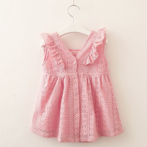 Bear Leader Girls Dress 2018 New Summer Brand Girls Clothes Lace And Ball Design Baby Girls Dress Party Dress For 3-7 Years